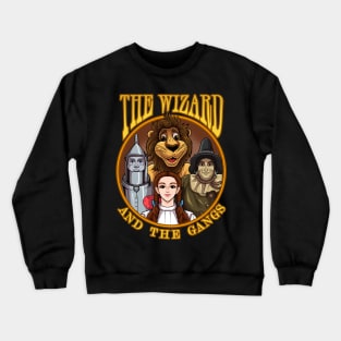 The Wizard And The Gangs Artwork Crewneck Sweatshirt